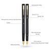 SAQIANG BOLEITUN Metal Fountain Pen Gift Set, Matte Black with