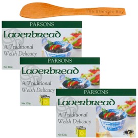 Laverbread Welsh 120g x3, Wooden Spreader