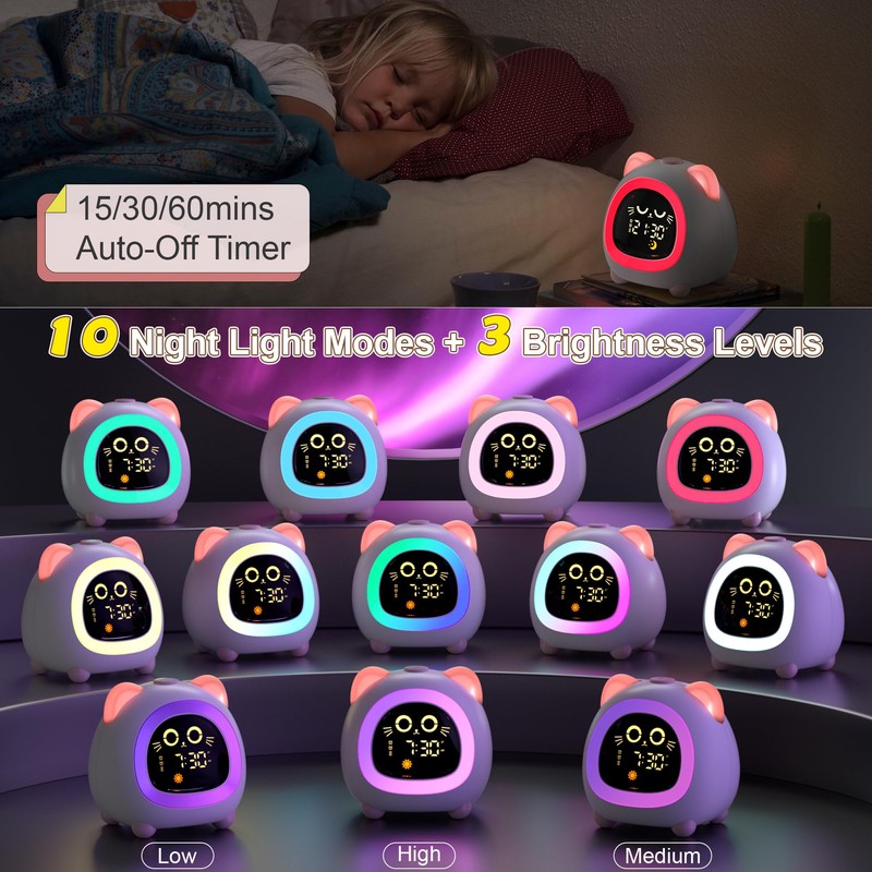 ANALOI OK to Wake Clock for Kids, Kids Alarm Clock