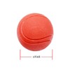 GaesQae Hard Rubber Balls for Dogs,Dog's Solid Rubber Bouncy Ball