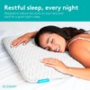 BLISSBURY Thin Pillow for Stomach Sleeper – 2.2" Ultra Flat