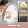 KMLSHLL Half Moon Light for Nail Desk, 29 in Half