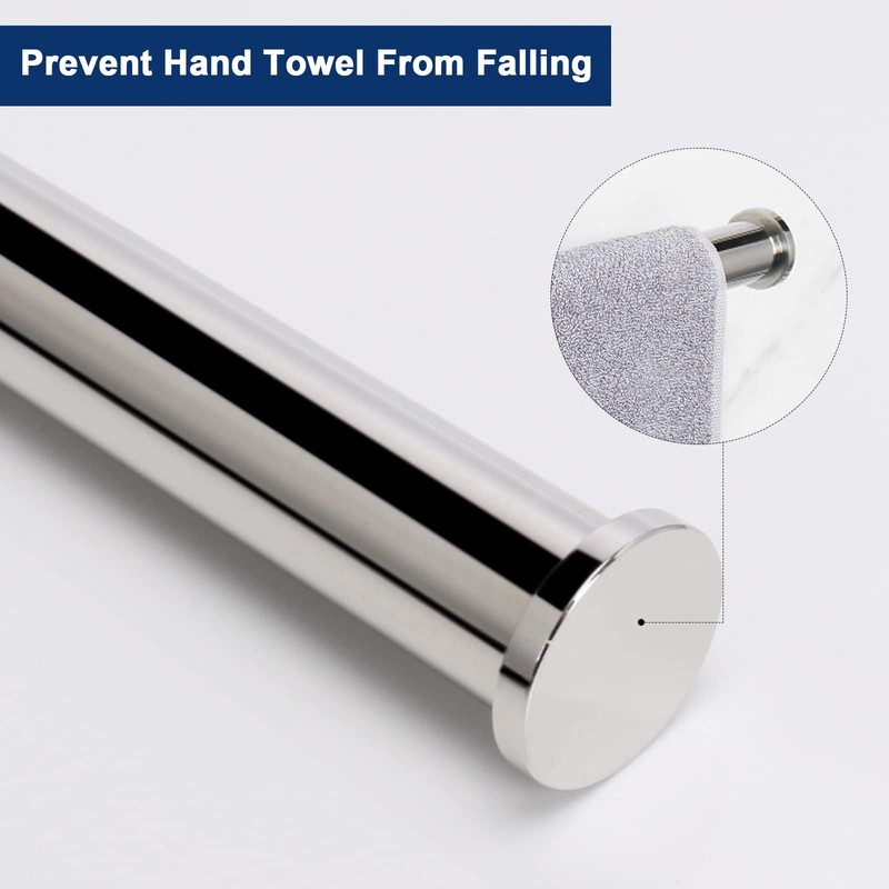 NearMoon Hand Towel Holder/Towel Ring, Thicken Stainless Steel Hand Towel