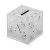Juliana Christening Gifts. Silverplated ABCD Baby Cube Money Box, Metal,