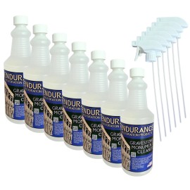 Endurance Gravestone & Monument Cleaner - 6 Quart Case (Spray Bottles)