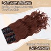 Benehair 22" Clip in Hair Extensions 12 Pcs Long Curly