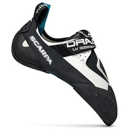 SCARPA Drago LV Rock Climbing Shoes for Sport Climbing and Bouldering - Low-Volume Fit and Specialized Performance for Sensitivity - White - 7.5-8