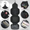 TIMESETL Hanging Toiletry Bag High-Density Nylon Fabric, Toiletry Bags for