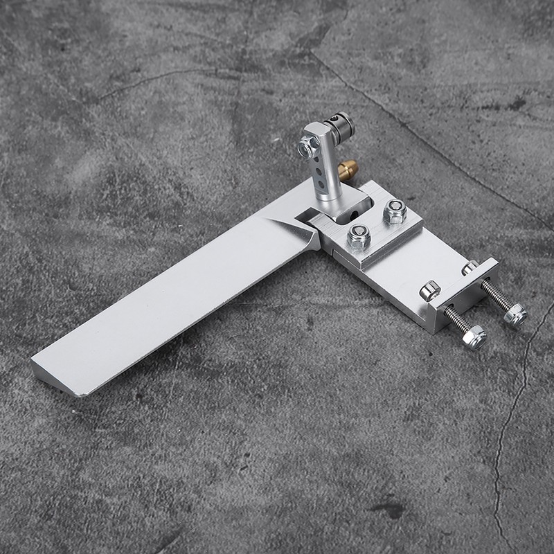 Ship Model Aluminium Alloy Suction Water Rudder RC Boat Semiimmersed