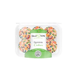 Gluten Free Sprinkle Cookies (Kosher, Dairy Free, Nut Free)
