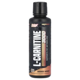 Nutrex Research Liquid Carnitine 3000 Orange Mango 480ml, 4 Pieces / 뉴트렉스리서치 액상 카르니틴 3000 오렌지 망고 480ml, 4개