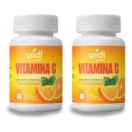 Vitamina C Widl Health 60 Tab Masticable Naranja Promo 2 X 1