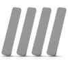 CROSSDESIGN Composite Decking Boards End Cap 5.5" Gray 4PCS,ONLY Fit