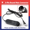 Dusledel 4 Button 5 Pin Prong Hand Control Handset Replacement