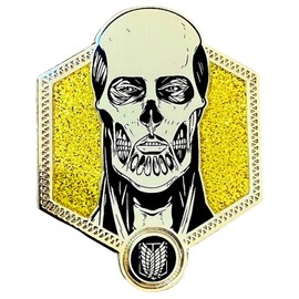 Golden Final Season Colossal (Armin) Titan - Attack on Titan Collectible Enamel Pin