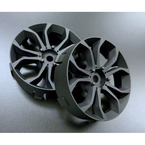 Tamiya Tetsujin 1/10 Wheels DEEP SPIDER Rims 3/6/9 Offset -MATTE