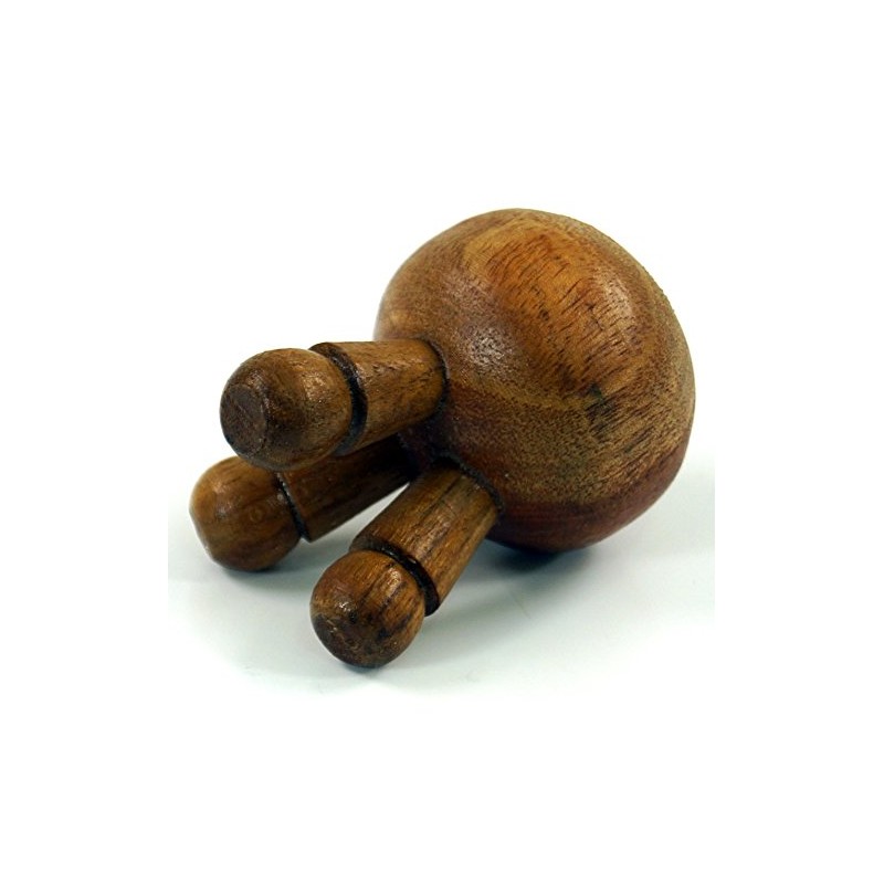 GURU SHOP Massage Wood Model 12, Brown, 9 x 10