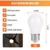 ALAMPEVER A15 Led Bulbs, 8W Equivalent to 60W Light Bulbs,