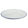 Highlander Outdoor White Enamel Plate - One size Ideal for