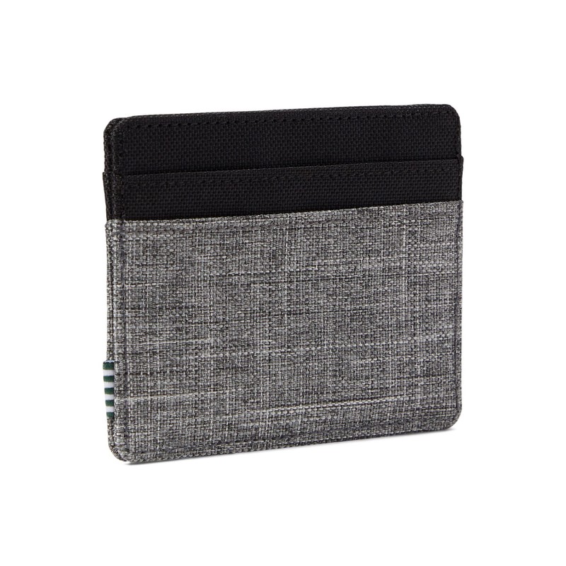 Herschel Supply Co. Charlie RFID Raven Crosshatch 1 One Size,