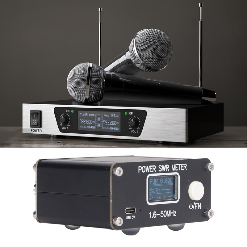 SWR Meter 150W HF Standing Wave Ratio Meter MF AM