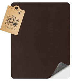 Numola Leather Repair Patch, Vinyl Repair Kit, Self-Adhesive Leather Repair Tape for Sofas, Drivers Car Seat, Couch, Handbags, Jackets (Light Ocher, 8Ã11 inch)