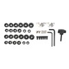 CDZHLTG Full Set 2" Standard Block Ball Vise with 63PCS