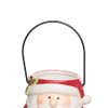 C&F Home Santa Lantern Red