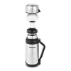 Pioneer Vacuum Insulated Leakproof Flask with 2 Cups and Retractable