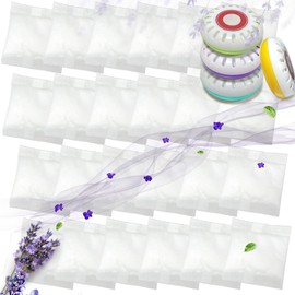 PurifyLogix 24 PCS Baking Soda Refills For Munchkin Nursery Fresheners, Lavender Scented Deodorizers Odor Absorber Compatible with Arm and Hammer Diaper Pail Deodorizing discs