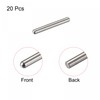 sourcing map 1.6x12mm Dowel Pins, 20pcs 304 Stainless Steel Round