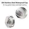 304 Stainless Steel Heavy Duty NMO Antenna Mount Cap with