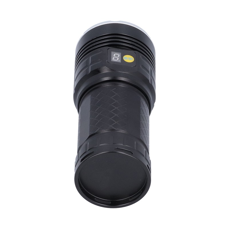 LED Flashlight XMT6 LED 15000lm USB Rechargeable IP65 Waterproof Outdoor