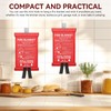 KRUI Mini Fire Blanket Hooks, Stainless Steel Adhesive Wall Hooks