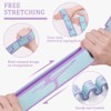 TRKETK 2 Pcs Yoga Stretching Strap, Stretching Strap with 8