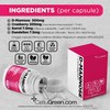D-Mannose Capsules 1000mg (2 capsules), Cranberry Pills for UTI Support,