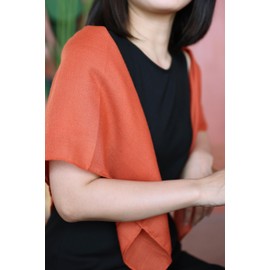 BOTICO Scarf, Square Scarf, Rectangular Silk Scarf, Large, 35.4 x 35.4 inches (90 x 90 cm), Fashionable, Commuting, High-class, Multi-functional, Suitable for Four Seasons, Packaging Decoration, Hair
