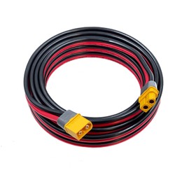 ZkeeShop XT60 Extension Cable 12AWG XT60 Female to Male Connector Adapter Compatible for Power Station Solar Panel RC Battery (10FT)