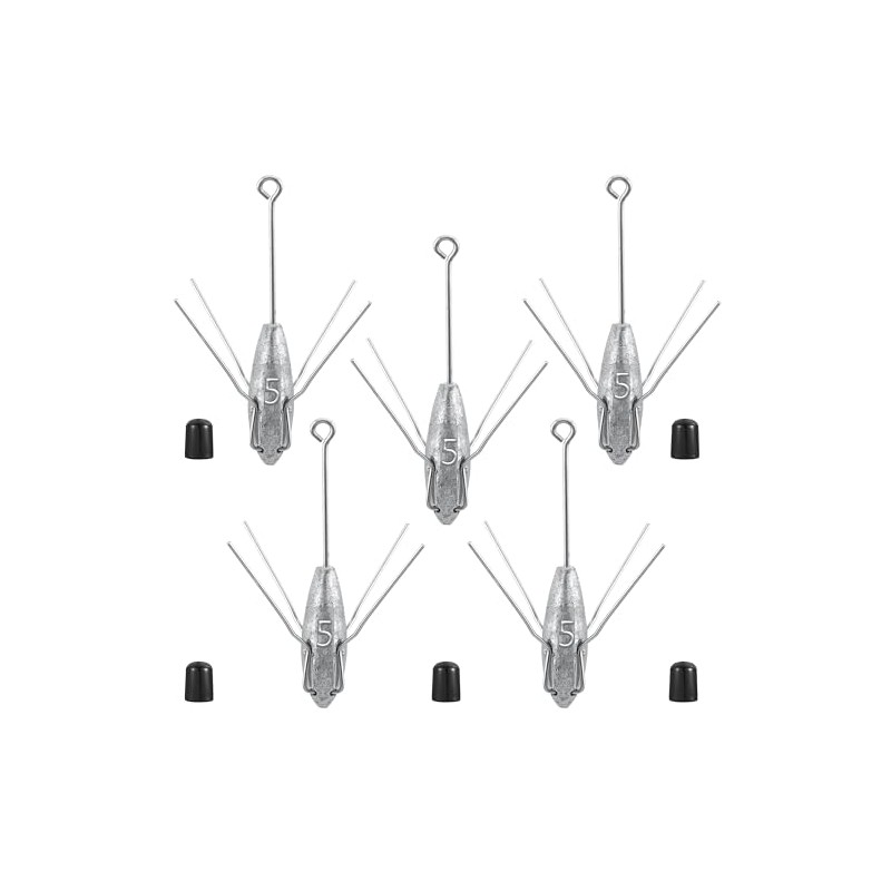Sputnik Sinker Fishing Weights Lead Fishing Equipment 5oz 5pcs