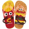 Skater SDBE16-A Kids Flip Flops, 6.3 inches (16 cm), Burger
