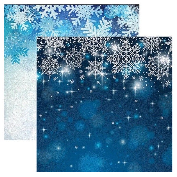 Reminisce Winter Coming - Jack Frost - DS scrapbook paper