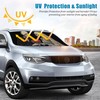 Couple Skull Car Windshield Sun Shade Foldable Sunshade Front Window