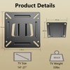Nuyoah 2 Pack Monitor Wall Mount for 14”-27” TVs LED