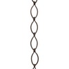 RCH Hardware CH-04-BRZ Brass Chandelier Chain, Bronze (1 Foot)