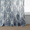 HPD Half Price Drapes SHCH-PS18042-84 Printed Faux Linen Sheer Curtain