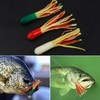 35PCS Tube Bait Crappie Lures Tube Jigs Heads Kit Tube
