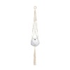 rePotme Hanging Planter - Marcrame Plant Hanger and Self Watering
