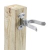 Gate Fork Latch - 1-7/8" Fork, Wall Mount for Chain