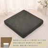 Baibu Home Low-Resilience + High-Resilience Cushion, Thick, Large, 19.7 x