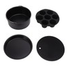 For Air Fryer Pans Set Heatproof Easy Cleaning Stainless Steel